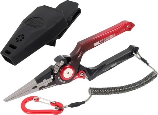 Kìm Nhôm DRESS 8inch Aluminum Pliers – Kìm Câu Cá Nhật Bản, Cắt PE, Tháo Lưỡi, Mở Khoen