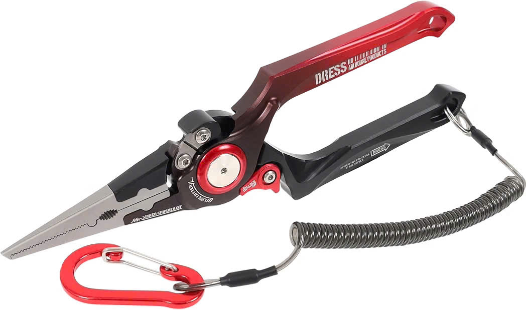 Kìm Nhôm DRESS 8inch Aluminum Pliers – Kìm Câu Cá Nhật Bản, Cắt PE, Tháo Lưỡi, Mở Khoen - Ảnh 3