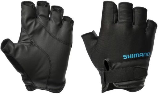 Găng Tay Câu Cá Shimano GL-009Y – Basic Glove 5, Găng Hở 5 Ngón Chống UV, Nhanh Khô